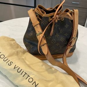 Authentic Louis Vuitton Noe BB Monogram